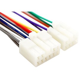 Harmony Audio HA-711761 Compatible with Toyota Yaris 2007-2014 Factory Radio OEM Original Stereo Wire Harness Plug