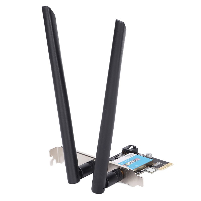 Wireless Card Dual Band 2.4GHz 5GHz PCIE Interface Network Computer