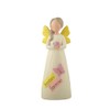 Feather & Grace Besties Forever Angel Figurine – Handcrafted Resin