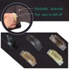 YTBYT 6 Pcs Stickable Wig Clips U-Shape Snap Clip 32mm