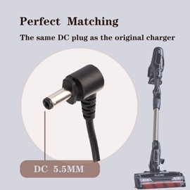 for Shark Cordless Vacuum Charge for DK33-248080h-u Charger, Pet Pro Vacuum iZ140, iZ141C, iZ142, iZ162HC, iZ162H, IZ163H, IZ362H, IZ363H, IX140, IX141, XBCHGX140, XSBT620, UZ145, and XBCHGX140.