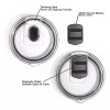THE9SHOP 2 Vaso Tapa Magnetica Magslider Taza Con Iman Para