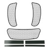 TCMT Front Fairing Mesh Vent Screen Grills Fit For Harley