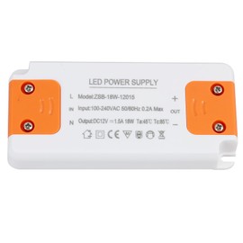 LED-Transformator, Eingang 220 – 240 V, Ausgang DC 12 V, 1,5 A, 18 W, LED-Treiber, Konverter für die Innenbeleuchtung