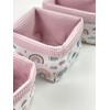 BABEES Storage Basket Changing Table Baby Basket Set of 3