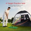 Golf Net, 10 x 7ft Backyard Practice net, Golf Hitting,Driving