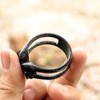 Bike Seat Post Clamp Carbon Fiber Lightweight Durable Construction Bicycle