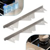 Stove Gap Covers Stainless Steel, 2 Pack Stove Gap Filler