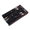 Mens Suspenders Strong Fixability Adjustable Beautiful Practical Fashionable Metal Clip