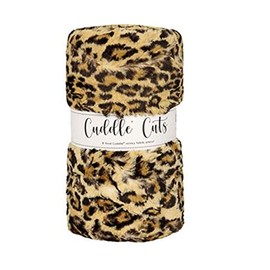 Shannon FABRICS 2 Yard Luxe Cuddle Cut Leopard, Assorted