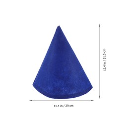 Gadpiparty Felt Dwarf Hats, Pack of 7, Dwarf Hats, Felt Cones, Party Hat, Colourful Elf Hat, Dwarf Costume, Dwarf Costume, Birthday Decoration, Costume Accessories, Party