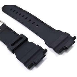 [CXZA] Compatible with G-Shock G-7900SL GW-7900B GR-7900NV Sport Replacement PU Watch Band Strap (Band Color: Black)