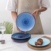 Selamica Ceramic 10 inch Dinner Plates, Large Pasta Dessert Salad