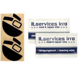 IT-Services Irro 2 x Sets Glides / Mouse Glides Suitable for Razer Mamba HyperFlux Includes 2 Cleaning Pads