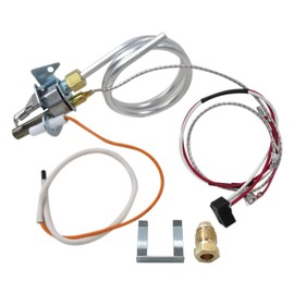 Water Heater Pilot Assembly 100112330 9007876 9007877 Natural Gas Pilot Assembly Compatible with Kenmore Water Heater Models 153330230, 153330250, 153330270, 153330290, 153331150, 153331492