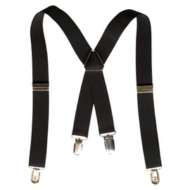 Shimotsuke Ayu Fishing Suspenders, Black, Maximum Length 29.9 x 1.2 inches (760 x 30 mm)