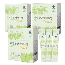 Barolife Plum Manna Cabbage Cheong Stick, 300g, 3 pieces / 바로생활 매실만난 양배추청 스틱, 300g, 3개