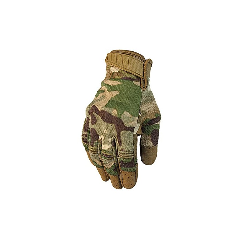 Full Finger Touch Screen Contact Gloves Hard Knuckle Cycling Biking