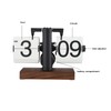 Digital Flip Clock 12h Single Sided Large Numbers Automatic Retro
