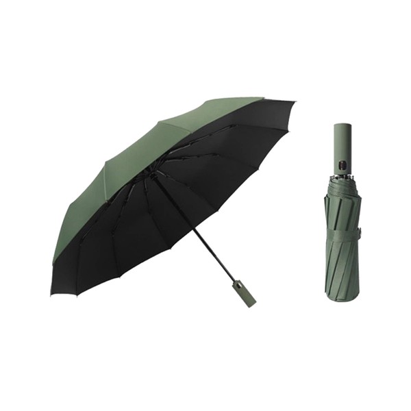 Folding Umbrella, Automatic Opening/Closing, Folding, For Rain or Shine, Lightweight,
