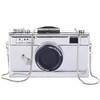 QZUnique Camera Shoulder Bag Snapshot PU Leather Crossbody Bag Vintage