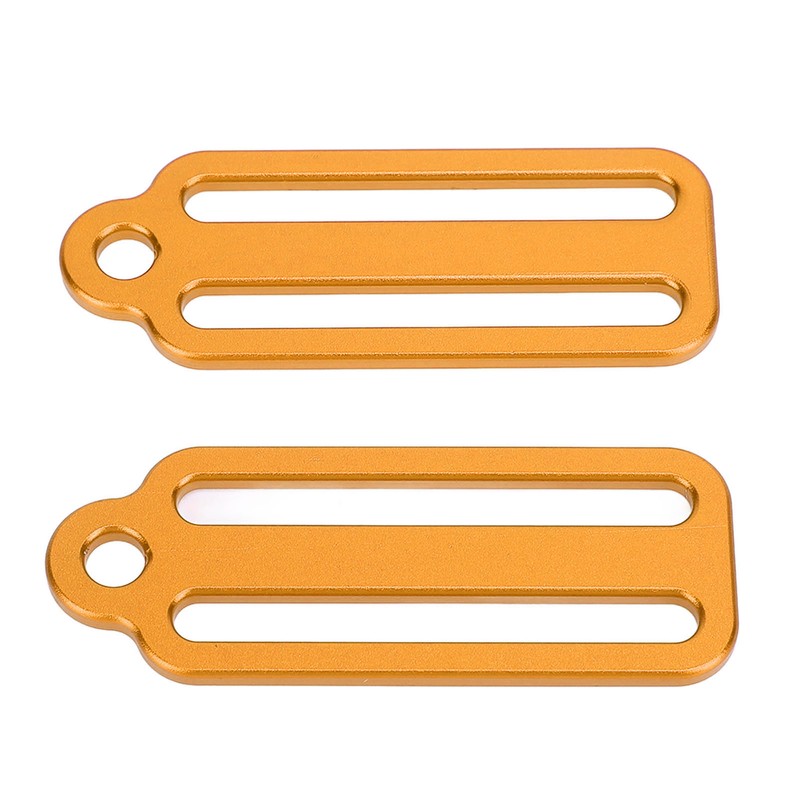 Scubas Diving Slide Fixing Buckle Stoppers Aluminium Alloy Lightweight Weight