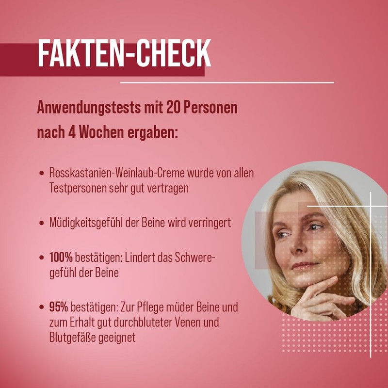 rosskastanien-weinlaub-creme with getreidekeim, Jojoba Oil and Avocado Oil 150 ml