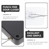 Automatic Sliding Screen Door Closer for Residential Use - Punch-Free