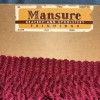 Mansire Drapery And Upholstery Trimmings Vtg Maroon Chainette Fringe 5
