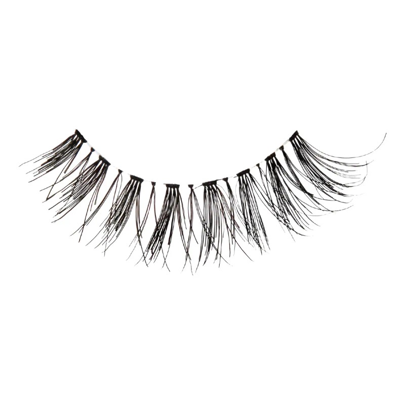 Pestaña Postiza Mh Makeup 100% Cabello Humano Reutilizable