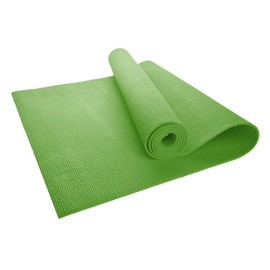 Hello Fit 10-Pack Kid-Friendly Yoga Mat, 68" x 24" Non Slip Exercise Mat, 4mm Non Toxic Yoga Mats for Kids, Easy to Clean, Bulk Workout Mats for Schools, Classrooms, and Studios, Green