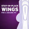 Poise Overnight Ultra Thin Incontinence & Postpartum Pads with Wings