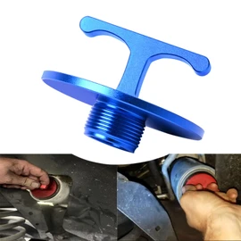 Aluminum Alloy Oil Filter Plug tool, for Dodge Ram 2500, 3500, 4500, 5500. 5.7L 5.9L 6.4L 6.7L Cummins Turbo Diesel MO285 05083285AA Oil Filter Cap Off Tool-car accessories