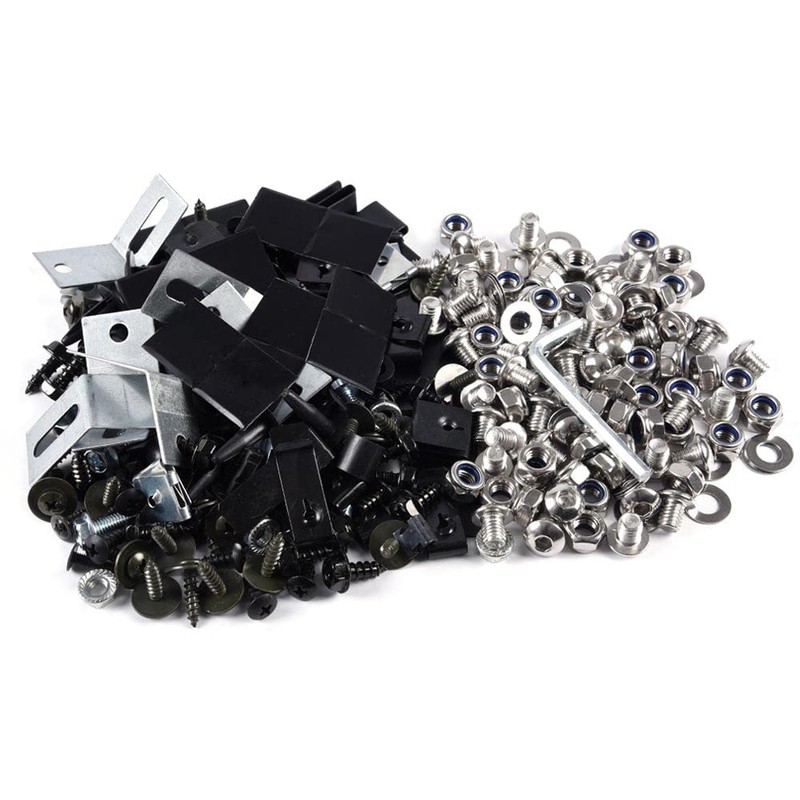 PIT66 Fender Flares Screw/Bolt Hardware Kit Set Compatible with Ford