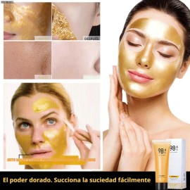 Máscara Exfoliante Gold Foil Facial Dorada Antienve