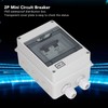 80A 2P Miniature Circuit Breaker IP65 Waterproof 1000VDC Disconnect Switch