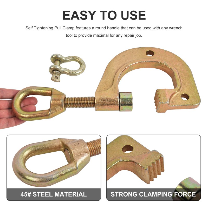 G Style Clamp Body Frame Repair Dent Puller Clamp 3