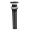 Bathroom Basin Sink Drain Brass Stainless Steel Pop Up Draining