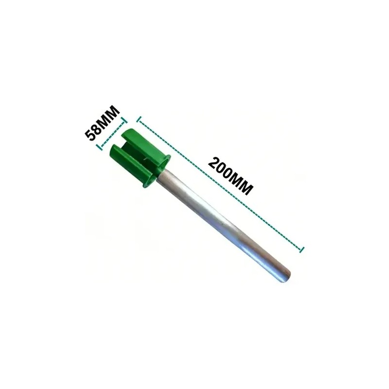 Kit 5 Pzs Barra Magnesio Y Junta 58mm Para Calentador