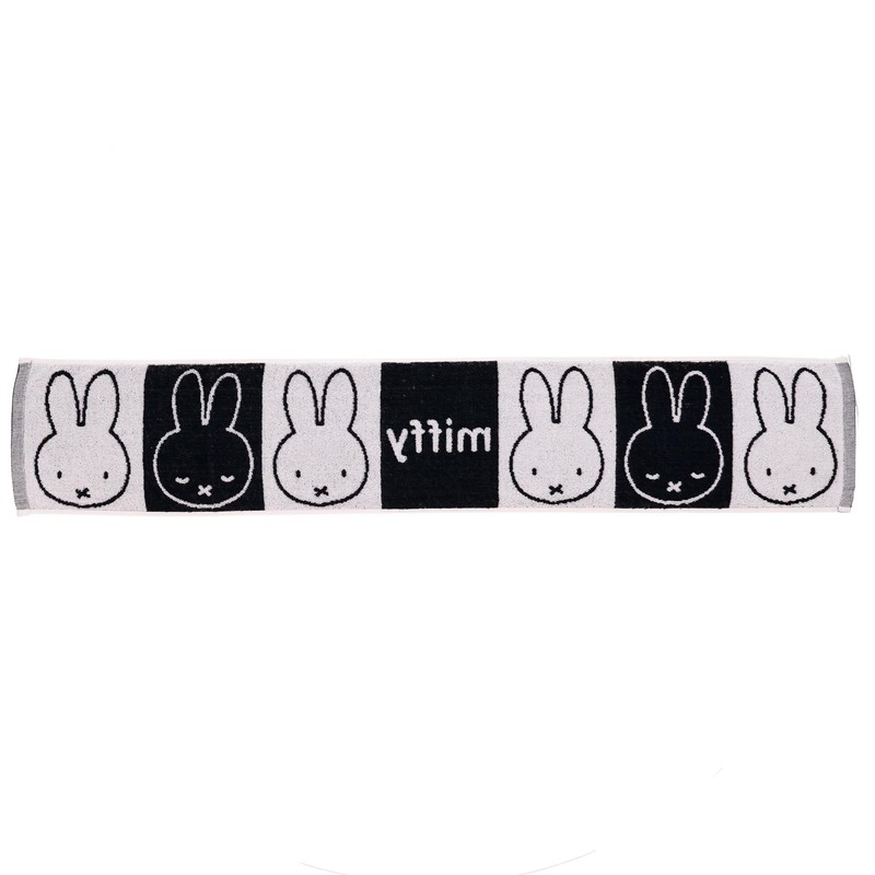 Marushin Scarf Towel Miffy Miffy Blink 100% Cotton Antibacterial Deodorizing