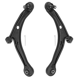 IRONTEK 2pcs Front Lower Control Arm w/Ball Joint Fit for 2001 2002 2003 2004 2005 2006 for Acura MDX, 2003 2004 2005 2006 2007 2008 for Honda Pilot, Front Lower Suspension Control Arm K621349 K621350