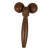 Outanaya 1pcs Face Massage Roller Wooden Face Massager for Lifting