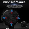 Aaiwa Round LED Work Light, 60W Flood Spot Combo Beam