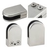 Toolzia 8 PCS Stainless Steel 304 Glass Clamps, Adjustable 8-10mm