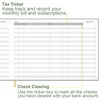Heveboik Check Registers for Personal Checkbook - 7" x 10"