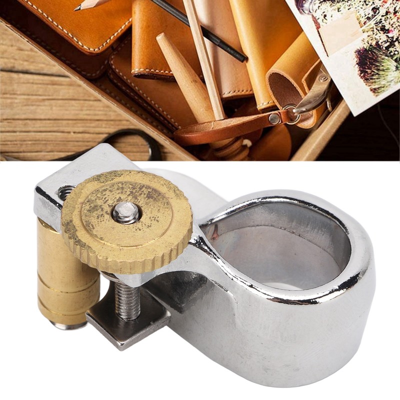 Leather Lace Cutter Ring Type Fast Cutting Brass Material Leathercraft