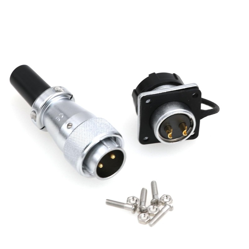 ZBLZGP WS20 は IP67 航空 WEIPU のコネクターのプラグ ソケット M20 正方形のパネルの台紙の産業信号