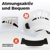 Mustbau Hard Hat Construction Safety Helmet Vented Lightweight Hardhat with