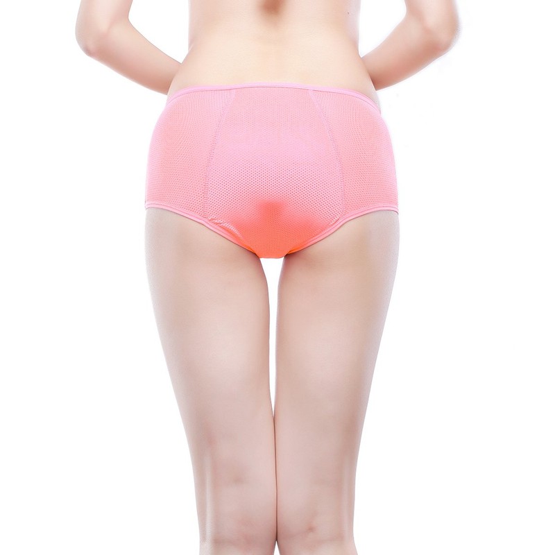 Las malla hoyos transpirable leakproof período Calzones Mulit Pack Tamaño
