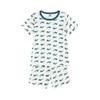 Petit Bateau Boys Pyjacourt, Marshmallow/Dragonfly
